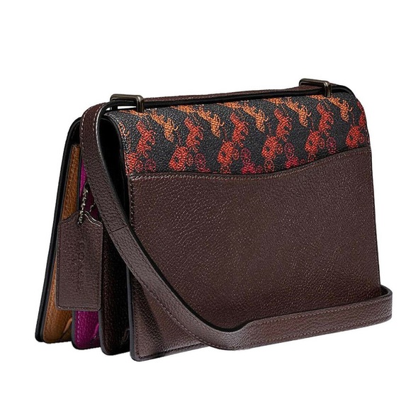 New CAMILLE CROSSBODY WITH HORSE CARRIAGE PRINT - Picture 8 of 9